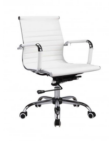 White Revolving Chair